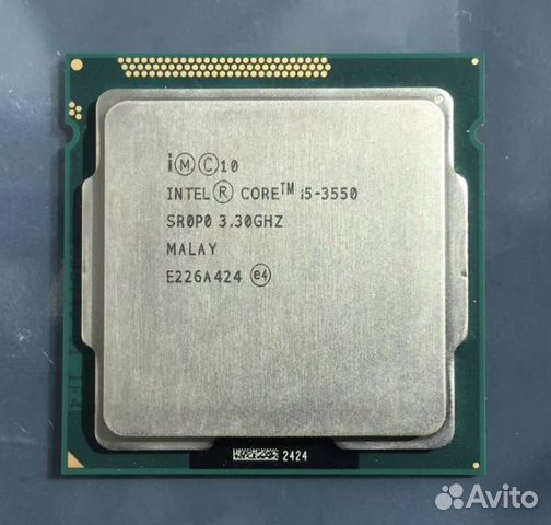 Intel Core i5 3550. Core i5 3550.