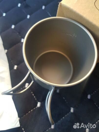 Титановая кружка