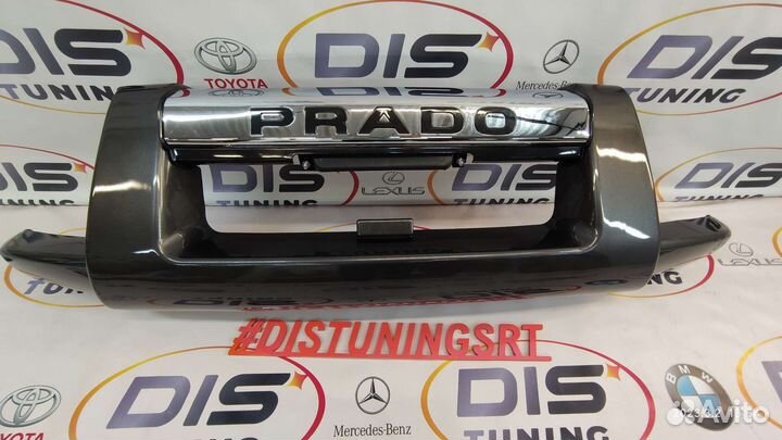 Кенгурятник Toyota Land Cruiser Prado 120 Gray