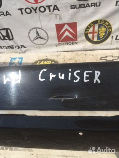 Бампер задний Toyota Land Cruiser 200 2017