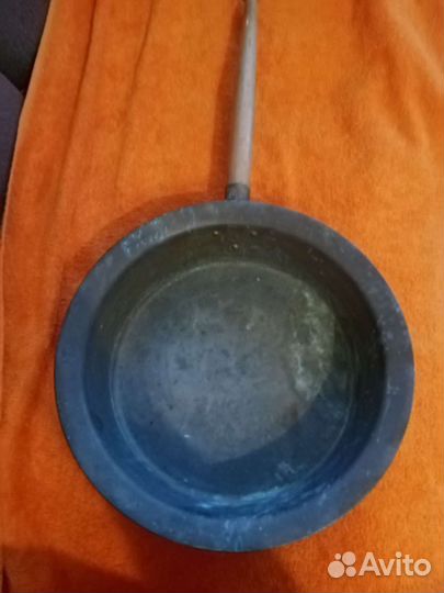 Латунный таз для варенья