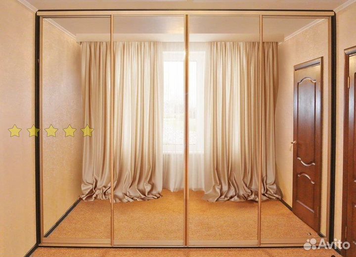 Шкаф с зеркалом без посредников