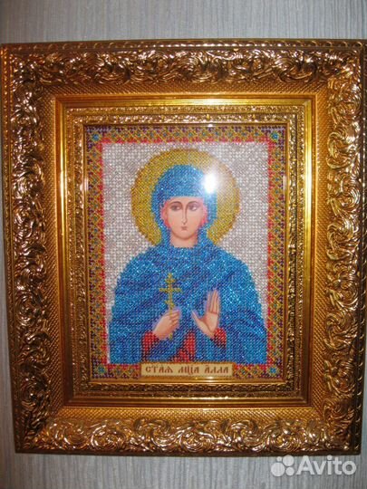 Икона. Вышивка бисером