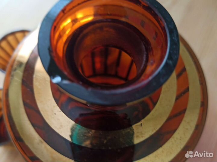 Графин с рюмками богемия