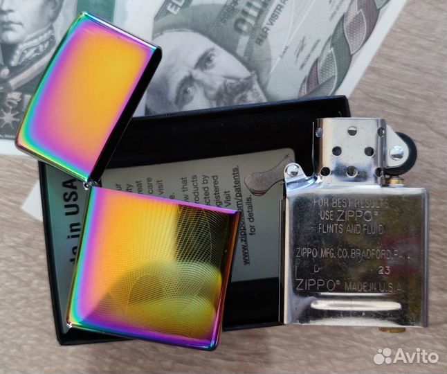 Зажигалка бензиновая zippo