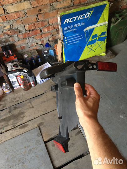 Штатный держатель номера Yamaha yzf R1