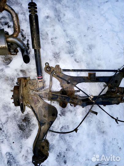 Подвеска задняя всборе Juke F15 Turbo 1.6AT 4WD