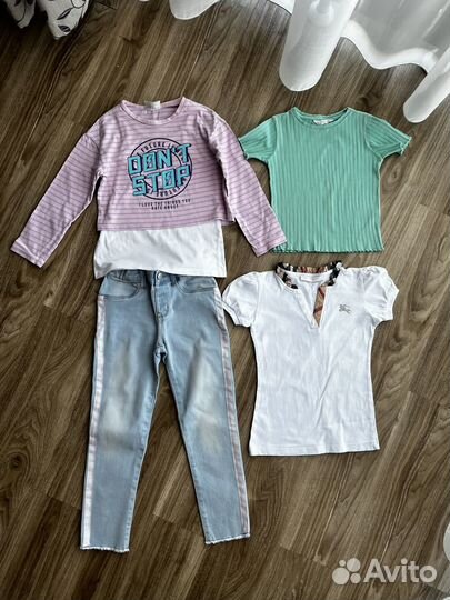 Одежда пакетом на девочку 116-122