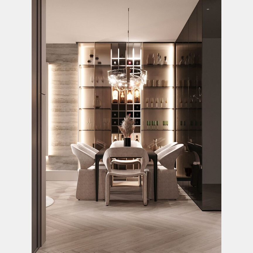 3-к. апартаменты, 74,5 м², 20/21 эт.