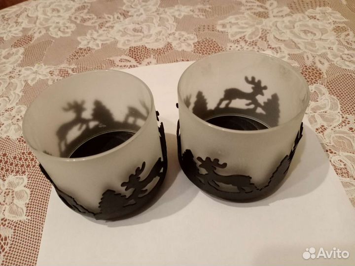 Подсвечники новогодние