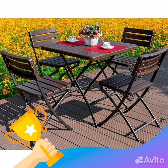 Набор дачной мебели Викинг 22