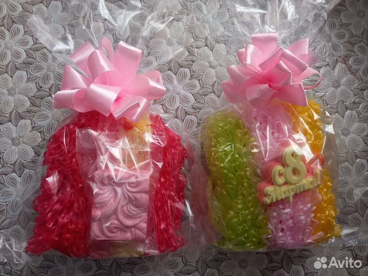 Мочалка ручной работы