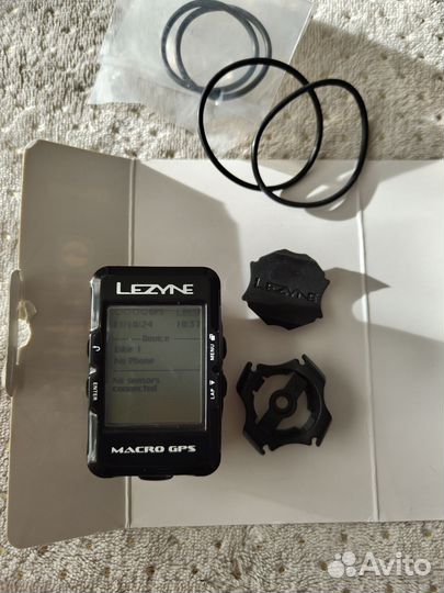 Велокомпьютер lezyne macro GPS