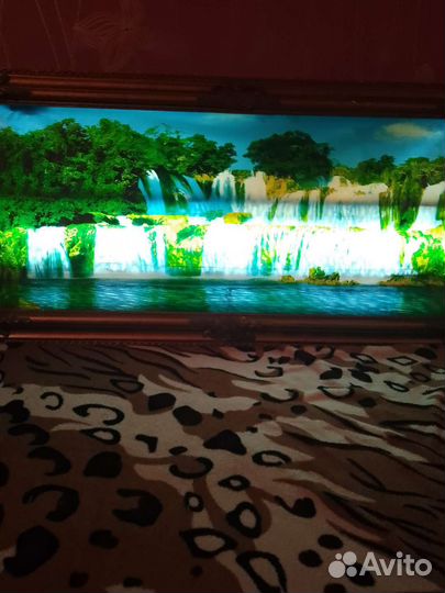 Картина светильник