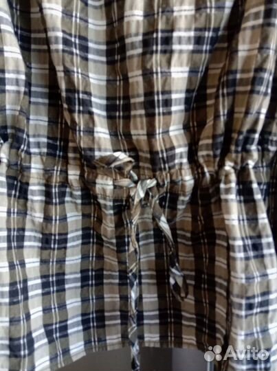 Блузка с объемными рукавами 44 размер