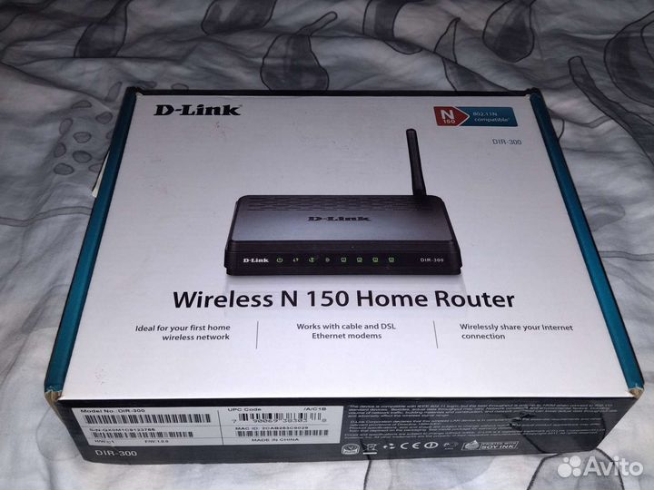 Роутер D-Link N 150 Home Router