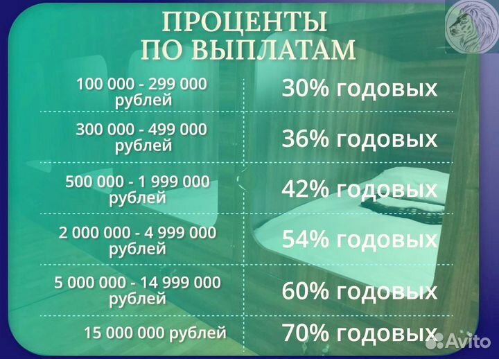 Доход от сети хостелов с гарантией