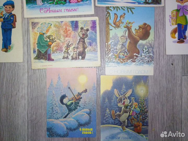 Открытки зарубин СССР цена за лот