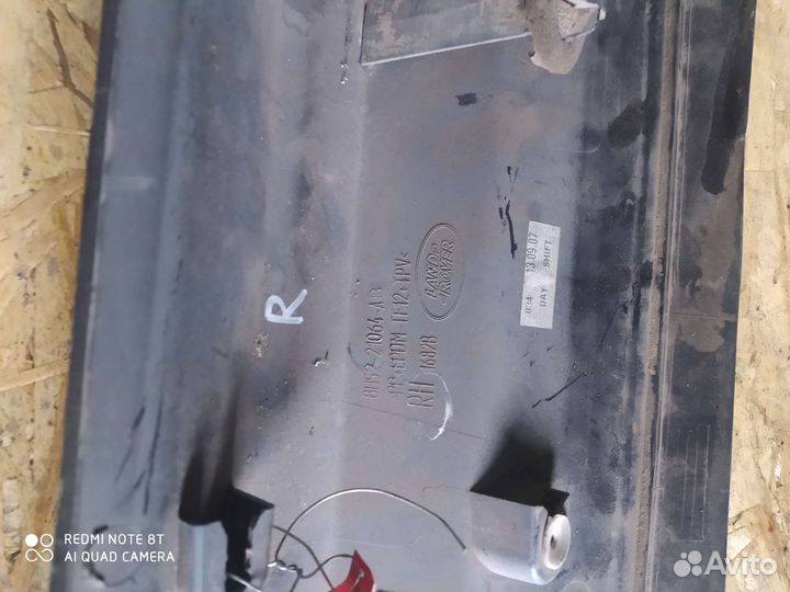 Молдинги дверей land rover Freelander 2