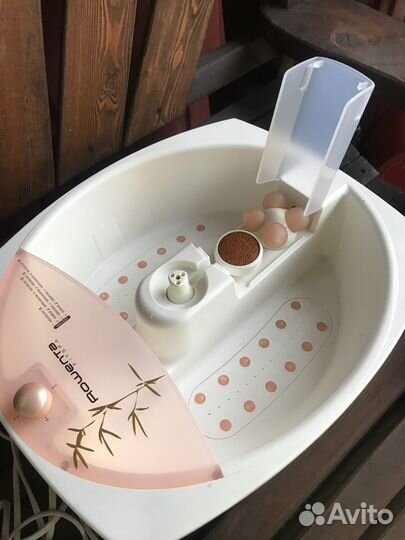 Ванночка для педикюра с массажёром для ног rowenta