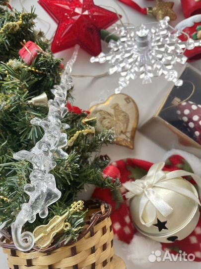 Новогодние игрушки. Ёлка шар сосулька звезда