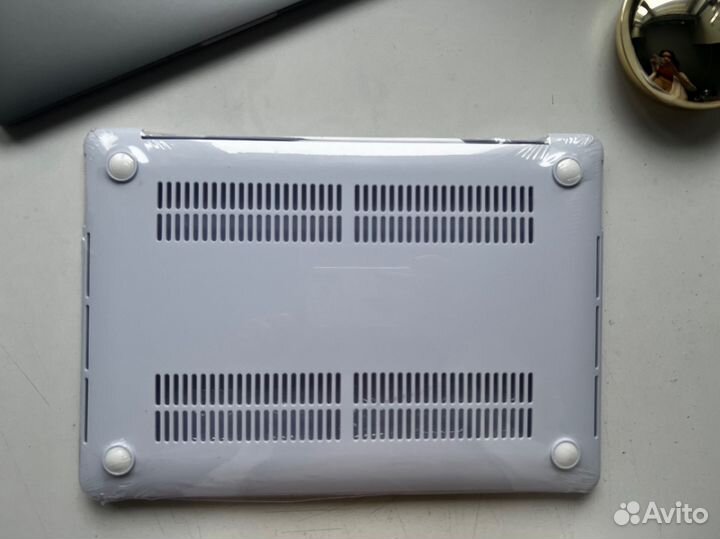 Жесткий мраморный чехол для ноутбука Macbook Pro