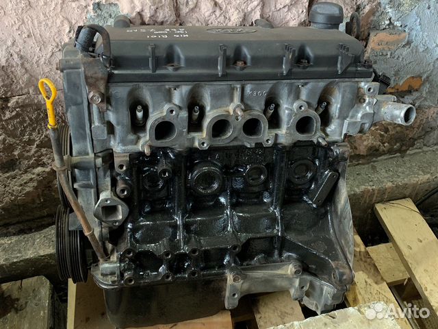 Двигатель на Kia rio 1