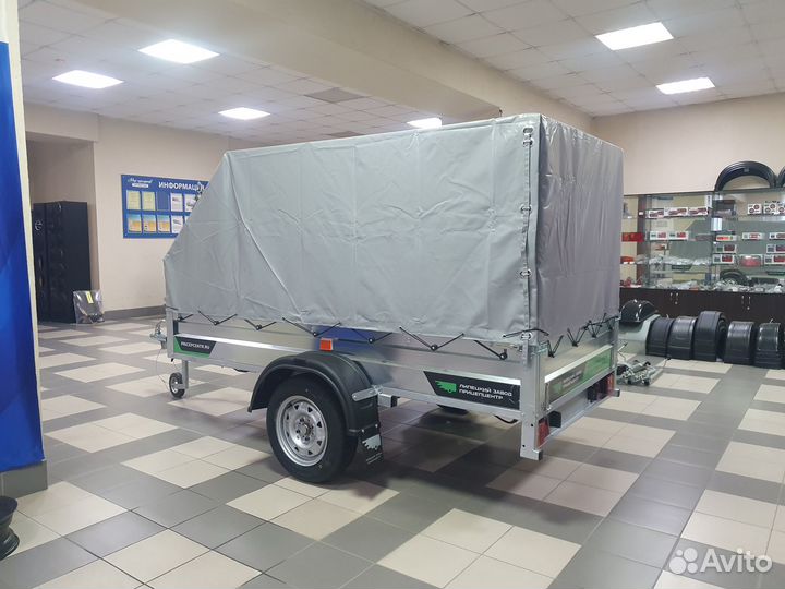 Прицеп Титан 2513 03 тент 920 со скосом