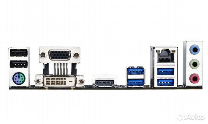 Материнская плата с процессором и памятью