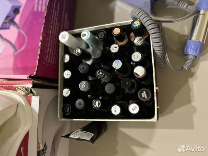 Аппарат для маникюра, лампа и гели