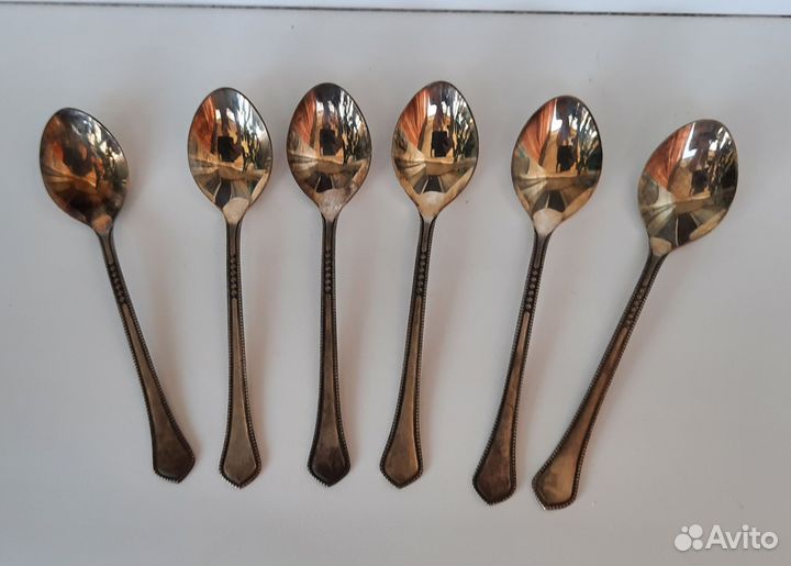 Чайные ложки из мельхиора СССР