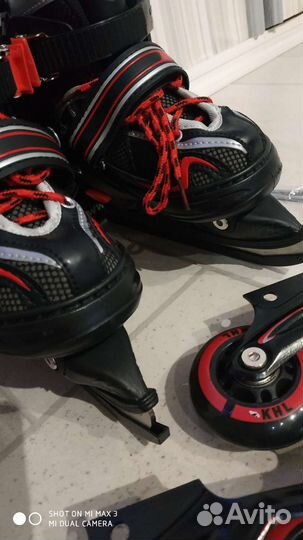 Коньки-ролики новые 26-29