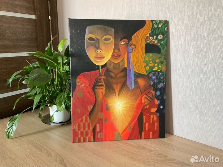 Картина Акрилом на холсте/ Интерьерная картина