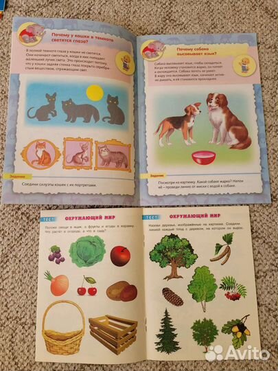 Раскраски и тесты для детей 4-5 лет пакетом