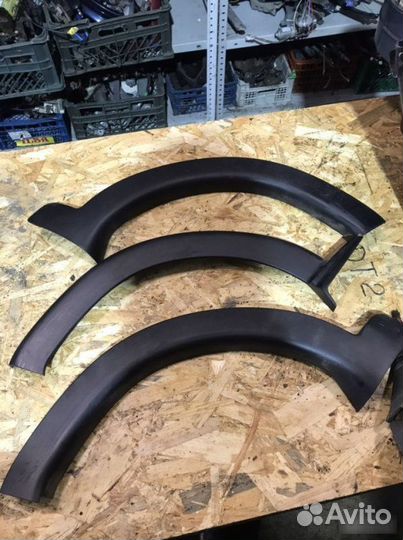 Накладки на арки Volvo S60 2012