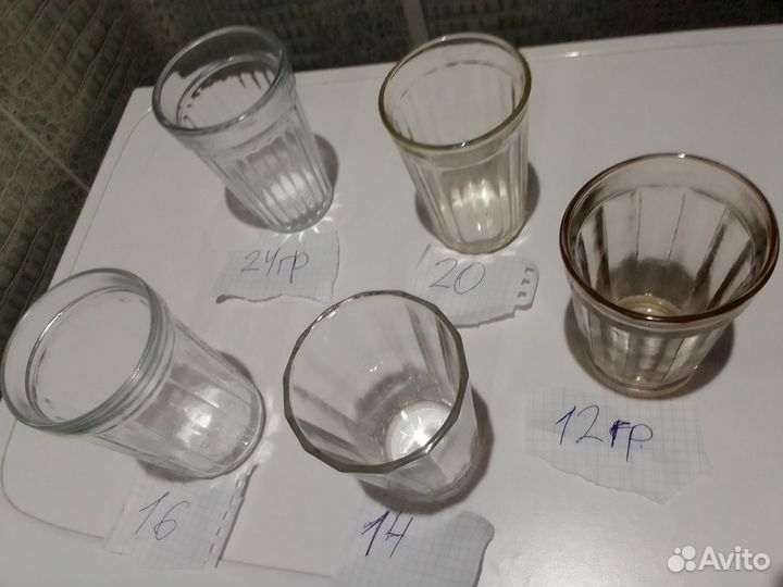 Стаканы, Фужеры, рюмки СССР