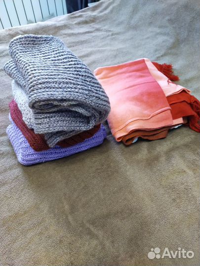Шарфы и палантины пакетом