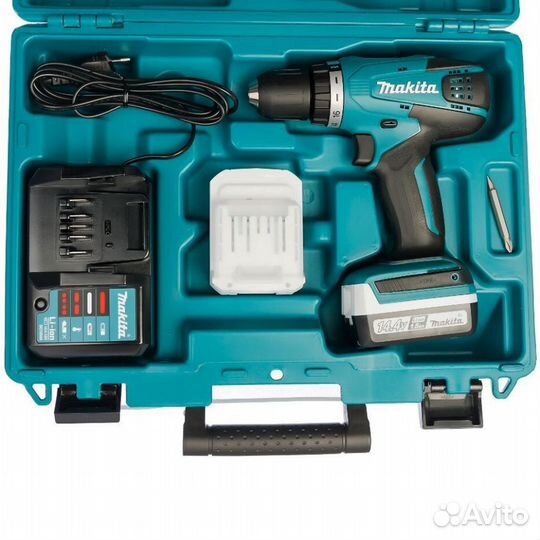 Аккумуляторная дрель-шуруповерт Makita DF347DWE