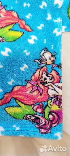 Махровый детский халат 2-3-4 года