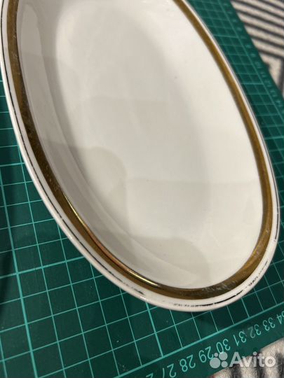 Блюдо сервировочное селедочница гдр 2шт