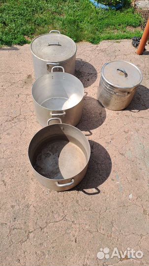 Фляги, бидоны, бочки алюминиевые