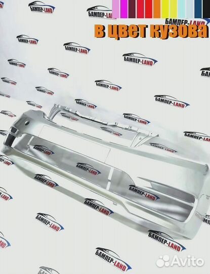 Бампер передний Киа Рио 3 2017 новый любой цвет