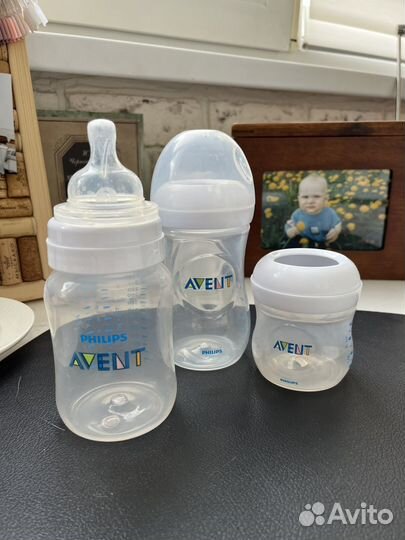 Бутылочки avent в идеальном состоянии