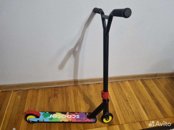 Самокат детский трехколесный новый