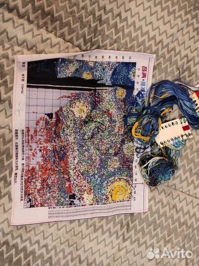 Вышивка крестом + схема