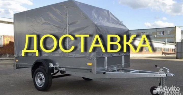 Прицеп легковой -03 с тентом (высокий) саранский