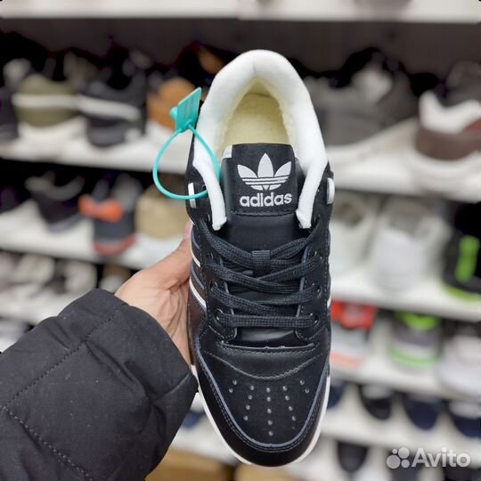 Adidas forum low зимние (41-45р)