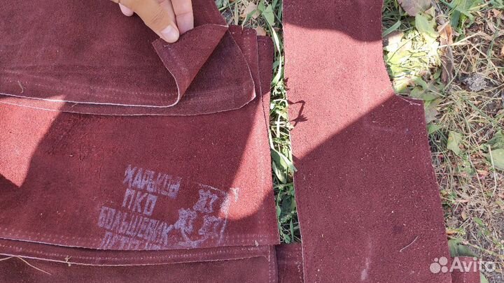 Натуральная замша для пошива / творчества