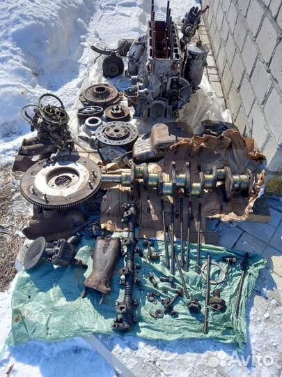 Двигатель на газель 402 в разборе без гбц и поршне