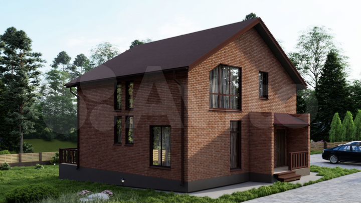 Дом 170 м² на участке 6 сот.